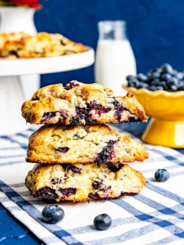 blueberry scones featured image.