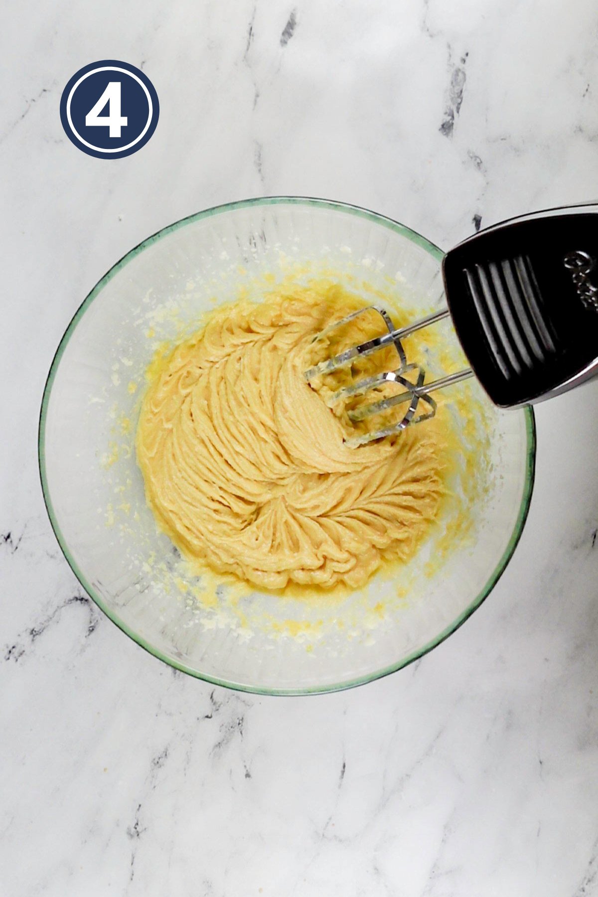 creamed batter of chocolate chip cookie before adding the all purpose flour.