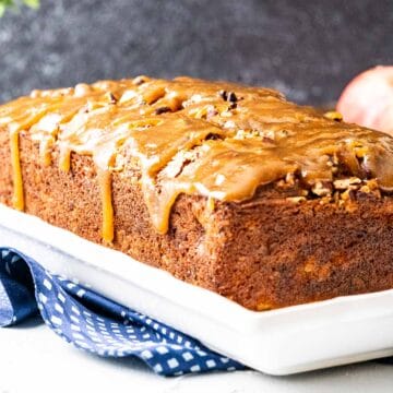 featured image for apple praline bread.